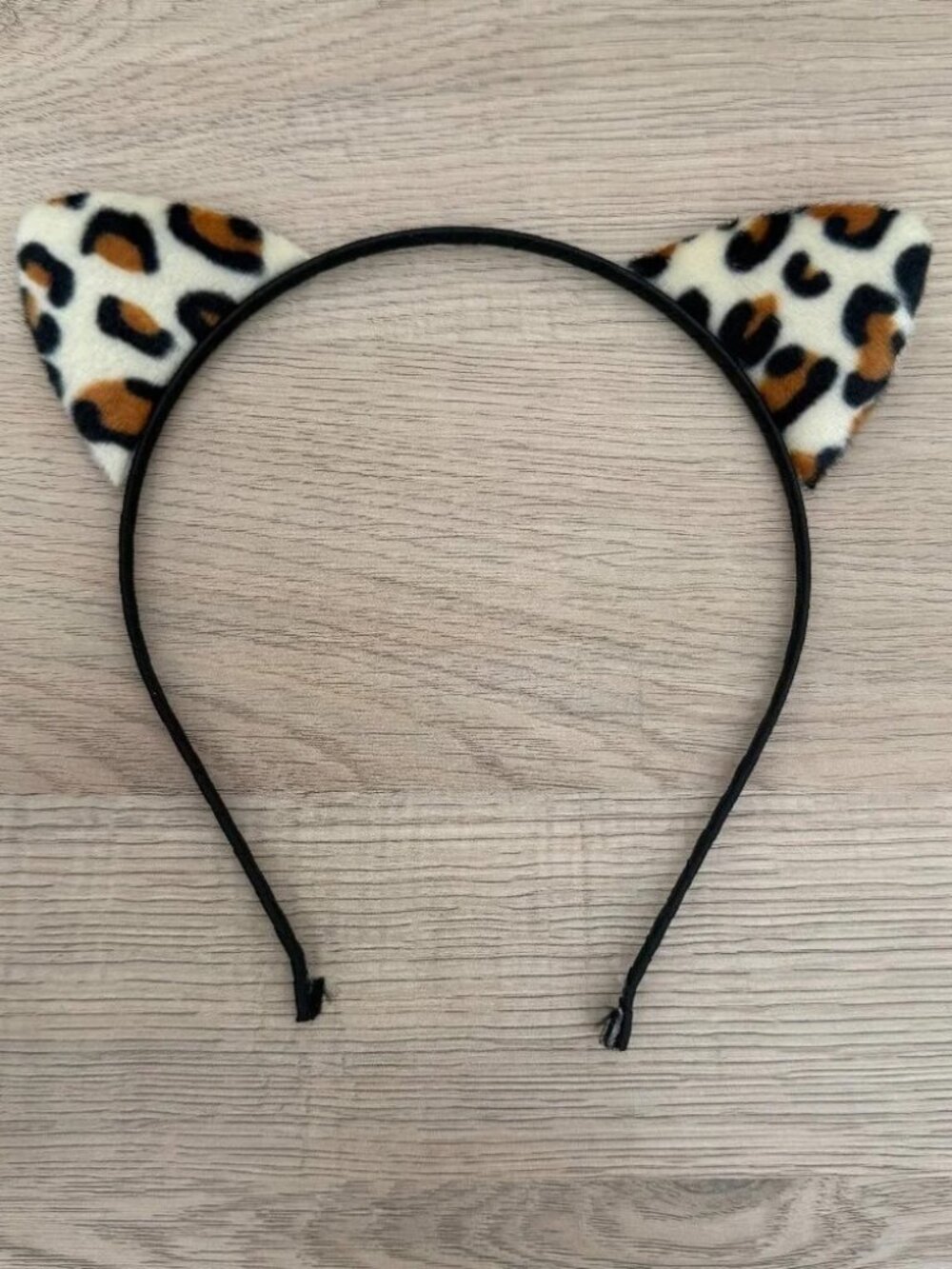 CLAIRE’S Leopard Print Cat Ear Headband